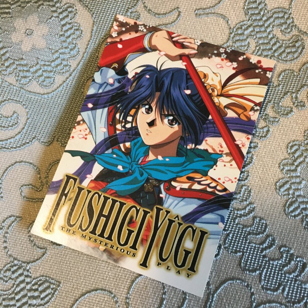 Vintage 1995 Fushigi Yuugi Nuriko Card – Yuu Watase Mysterious Play Anime Japan